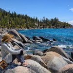 Rocks on the shore of McKinney Bay