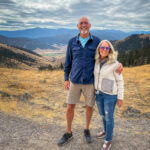 A couple at the Glacial Lake Missoula Highest Point