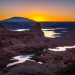 A beautiful view at Glen Canyon National Recreation Area