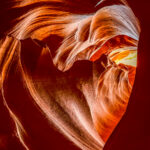 Inside the Antelope Canyon  