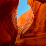 The unique Antelope Canyon