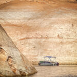 A paddle boat at Lake Powell