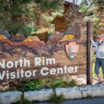 North Rim Visitor Center sign