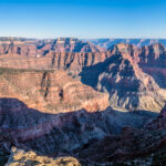 A view of the North Rim of the Grand Canyon