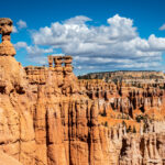The blue sky at Bryce Canyon National Park