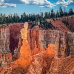A scenic trail at Bryce Canyon National Park
