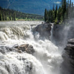 The great Athabasca Falls