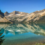 Bow Lake headwater of the Bow River