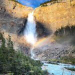 Takakkaw Falls of Yoho National Park in Canada  