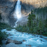 Waterfalls at Yoho National Park in Canada  