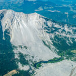 Above the Frank Slide  