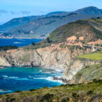 The sea and cliffs